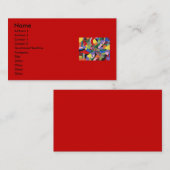 VooDoo Doll-Visitekaartjes Visitekaartje (Voorkant / Achterkant)