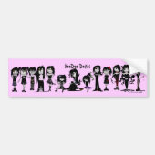 VooDoo Dollies Bumpersticker (Voorkant)