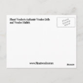 Voodoo Dolls Briefkaart (Achterkant)