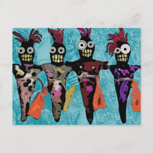 Voodoo Dolls Briefkaart