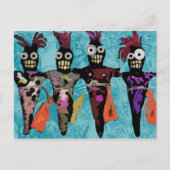 Voodoo Dolls Briefkaart (Voorkant)