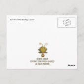 Voodoo Dolls Briefkaart (Achterkant)