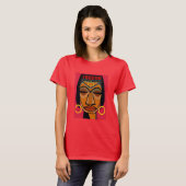 Voodoo Face Matisse Style T-shirt (Voorkant volledig)