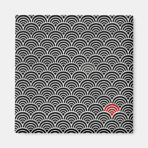 Voodoo Fan Red Magneet