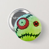 Voodoo Gang Green Ronde Button 5,7 Cm (Voorkant /achterkant)