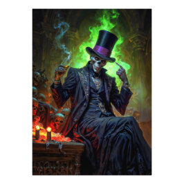 Voodoo Gentleman Baron Samedi Foto Afdruk