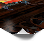 Voodoo Gentleman Baron Samedi Perfect Poster (Hoek)