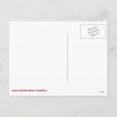 Voodoo Gingerbrood Man Kerstmis Humor Feestdagenkaart (Achterkant)