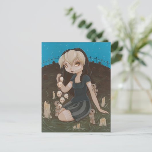 Voodoo GOTHIC Briefkaart (Staand voorkant)