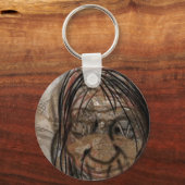 Voodoo Head Sleutelhanger (Voorkant)