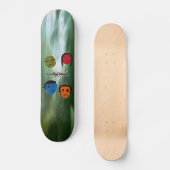 Voodoo Heads ~ Moeras Skateboard (Voorkant)