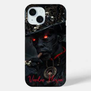 Voodoo Hexen - De Duistere Priester iPhone 15 Case