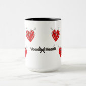 Voodoo-hoofden Mok (Midden)