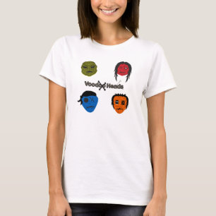 Voodoo-hoofden T-shirt