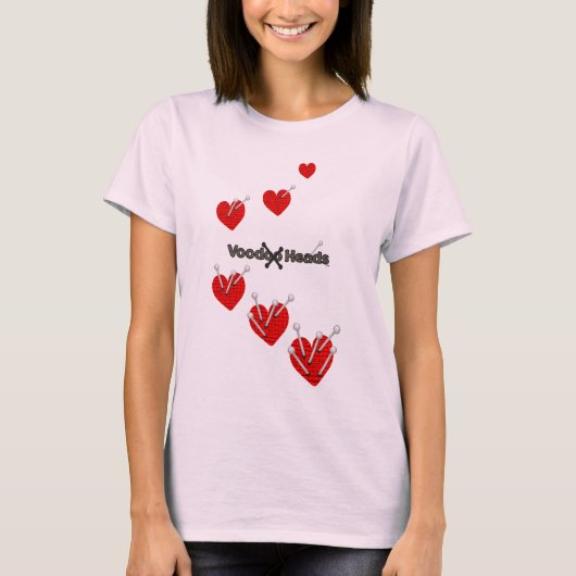 Voodoo-hoofden T-shirt (Voorkant)