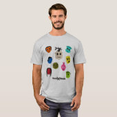 Voodoo-hoofden T-shirt (Voorkant volledig)