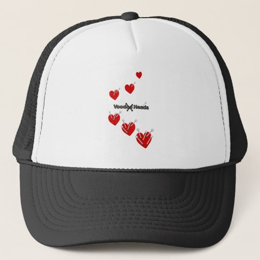 Voodoo-hoofden Trucker Pet (Voorkant)