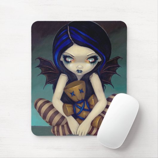 "Voodoo in Blue" Mousepad Muismat (Met muis)