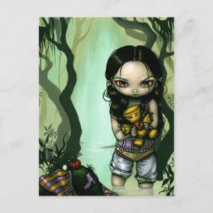 "Voodoo in de Bayou"-Briefkaart Briefkaart