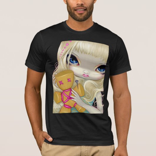 Voodoo in roze gothische fee Shirt (Voorkant)