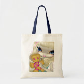 Voodoo in roze gothische fee tas (Voorkant)