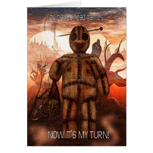 Voodoo-ing 1 "Head Games" BLANK (Voorkant)