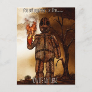 Voodoo-ing 2 "Hearts Afire" GRAPPIG Briefkaart