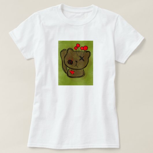 Voodoo-Kat T-shirt (Design voorkant)