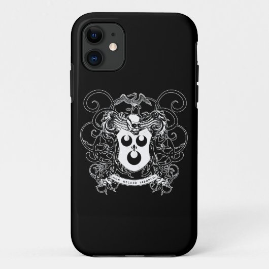Voodoo Kunst Zwart en Wit Case-Mate iPhone Case (Achterkant)