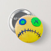 Voodoo Lemon Ronde Button 5,7 Cm (Voorkant /achterkant)