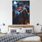 Voodoo Liefhebbers Canvas Afdruk (Insitu (Slaapkamer))