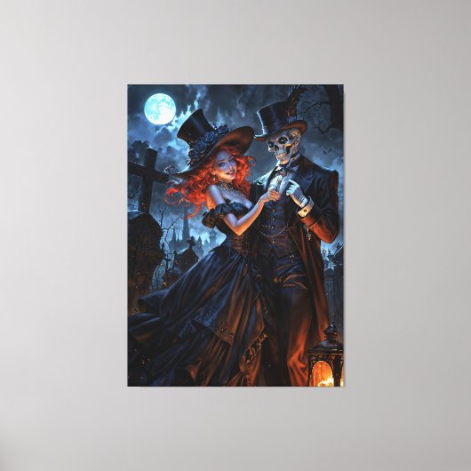 Voodoo Liefhebbers Canvas Afdruk (Voorkant)