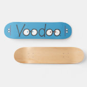 Voodoo Long Skateboard Deck (blauw) (Horizontaal)