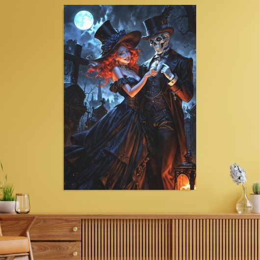 Voodoo Lovers Canvas Afdruk (Insitu (Woonkamer))