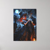 Voodoo Lovers Canvas Afdruk (Voorkant)