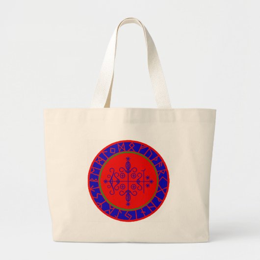 VooDoo Magik - Papa Legba Grote Tote Bag (Voorkant)