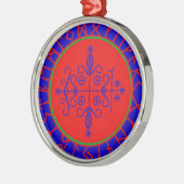 VooDoo Magik - Papa Legba Metalen Ornament (Links)