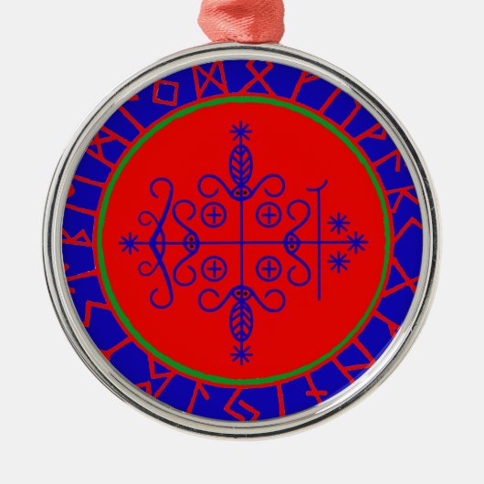 VooDoo Magik - Papa Legba Metalen Ornament (Voorkant)