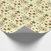VooDoo Monkey Wrapping Paper Cadeaupapier (Hoek)