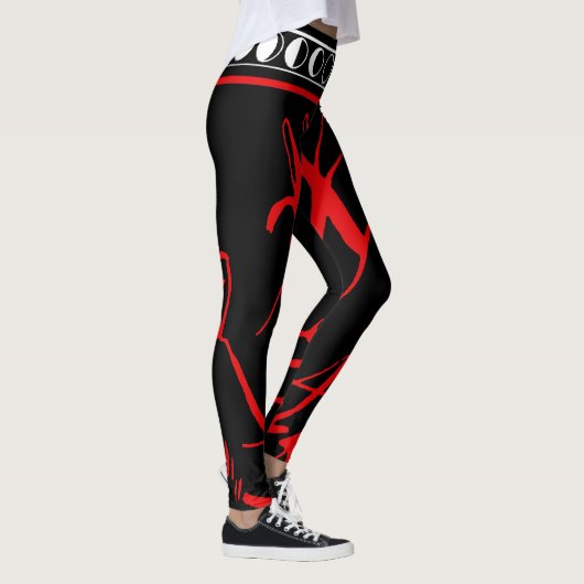 VooDoo Moon Devil Gothic Leggings (Rechts)