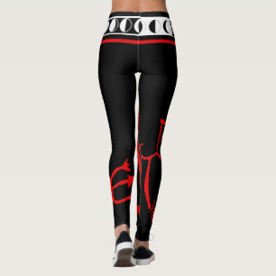 VooDoo Moon Devil Gothic Leggings
