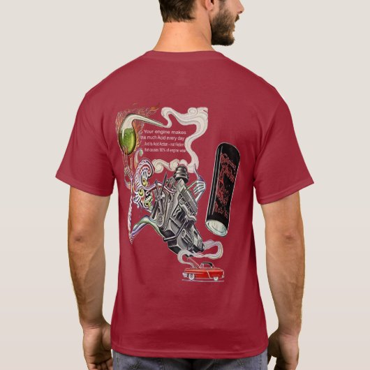 VooDoo Motor Oil T-shirt (Achterkant)