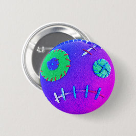 Voodoo Paars zuur Ronde Button 5,7 Cm