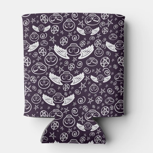 "Voodoo"-patroon Blikjeskoeler (Achterkant)