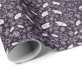 "Voodoo"-patroon Cadeaupapier (Rol Hoek)