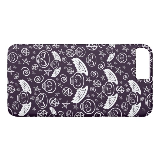 "Voodoo"-patroon Case-Mate iPhone Case (Achterkant (Horizontaal))