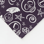 "Voodoo"-patroon Fleece Deken (Hoek)