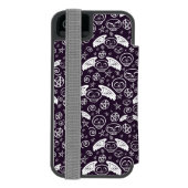 "Voodoo"-patroon Incipio iPhone Portemonnee Hoesje (Agenda Achterkant)