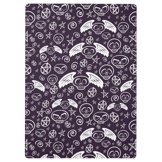 "Voodoo"-patroon Klembord (Achterkant)