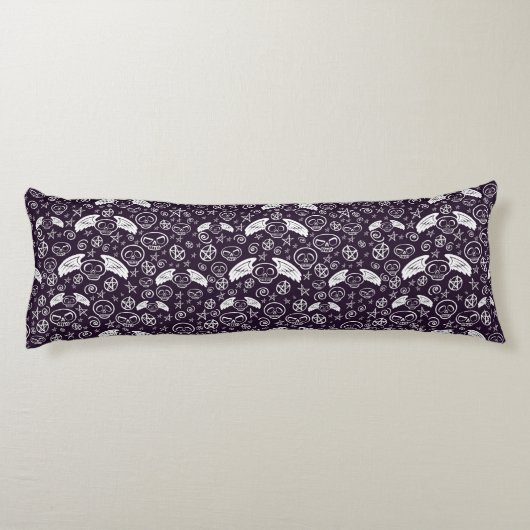 "Voodoo"-patroon Lichaamskussen (Achterkant)